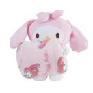 Pelúcia com Manta Bebê Coral Fleece Turminha da Hello Kitty 100x75cm
