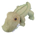 Pelucia Crocodilo Jacaré 35 Cm Comprimento Fofo Fofinho