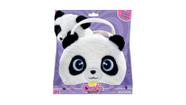 Pelúcia Cutie Handbag Ursinho Panda c/ Bolsinha Deluxe Multikids