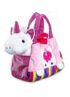 Pelúcia Cutie Handbags Unicórnio Rosa Multikids - Br1711 Pelúcia Cutie Handbags Unicórnio Rosa Multikids - Br1711