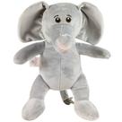 Pelúcia De Animais Safari Elefante Bichinhos Criança 25cm Bebe Presente Menina Menino Brinquedo
