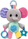 Pelúcia de Atividades Com Mordedor Treme-Treme Buba Zoo Brinquedo Bebê