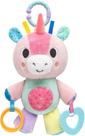 Pelúcia de Atividades com Mordedor TremeTreme Unicórnio Buba Zoo Brinquedo Bebê