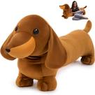 Pelúcia de pelúcia MoriSmos Dachshund Dog 130 cm para crianças