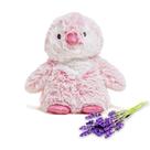 Pelúcia de pelúcia Warmies Pink Penguin, aquática pesada, aquecível e resfriável Brinquedos reconfortantes para animais de aromaterapia com lavanda Bichos de pelúcia pesados e relaxantes para ansiedade