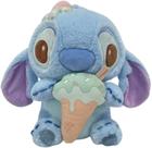Pelúcia Disney Stitch Cute Com Sorvete 30cm - Fun