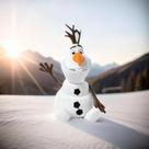 Pelúcia Do Olaf Congelado 30cm 50cm, Boneco De Neve Kawaii, Brinquedo Macio Para Crianças, Presente