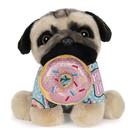 Pelúcia Doug The Pug Donut Dog GUND - 23cm Pelúcia Doug The Pug Donut Dog GUND - 23cm