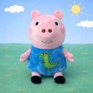 Pelúcia Família Peppa Pig 25cm Papai Pig Mamãe Pig Peppa Pig George Pig