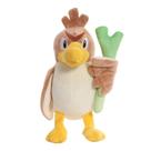 Pelúcia Farfetchd Pato Marrom 35 cm Figura de Pelúcia Macia