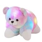 Pelúcia Glow Guards de 38 cm Light Up Musical Rainbow Teddy Bear