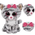 Pelúcia Grande Gatinho Kiki Ty Beanie Boos 40cm Toyng