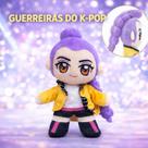 Pelúcia Guerreiras do K-Pop Rumi Mira Zoey Demon Derpy Tiger Pelúcia 17cm Kpop Doll