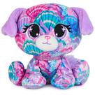 Pelúcia Gund P.Lushes Shelly Newport - Cachorro 15cm - Roxo e Azul