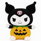 Pelúcia Halloween Pumpkin Cat Ahlsense de 7 polegadas para crianças Pelúcia Halloween Pumpkin Cat Ahlsense de 7 polegadas para crianças