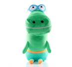 Pelucia hey duggee jacare crocodilo happy 27cm