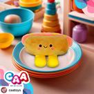 Pelucia hora do lanche CAA toys