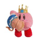 Pelúcia Kirby com Vaso de Flores 20 cm Boneco de Pelúcia Rosa Pelúcia Kirby com Vaso de Flores 20 cm Boneco de Pelúcia Rosa