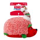 Pelucia Kong Holiday Comfort HedgeHug Brinquedo Natalino Para Cachorros de Porte Pequeno e Médio - Vermelho