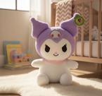 Pelúcia Kuromi Tuka Toy 35cm Antialérgica