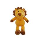 Pelúcia Leão Safari Plush 35cm Bicho Macio Infantil Presente Fofo