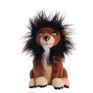 Pelúcia Leão Scar Rei Leão Crina Escura 21 cm Boneco de Pelúcia