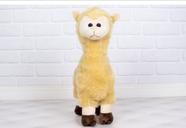 Pelúcia Lhama Realista 35cm Super Macia Antialérgica Infantil Premium