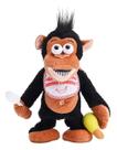 Pelucia Macaco Com Movimento E Som Preto Caa Toys