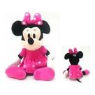 Pelúcia Minnie Mouse Linda Rosa Com Som
