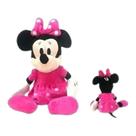 Pelúcia Minnie Mouse Linda Vermelha ,rosa ou mickey Com Som...