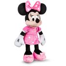 Pelúcia Minnie Rosa 40cm com Luz e Falas em Português Disney