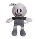 Pelúcia Mugman Cinza do Cuphead 24 cm para Fãs