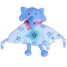 Pelúcia Naninha Elefantinho Azul C/ Chocalho e Mordedor - Castela
