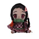 Pelúcia Nezuko Kamado Demon Slayer Anime 20 cm Boneca de Pelúcia