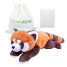 Pelúcia Pesada de Panda Vermelho capybaraflying 53 cm 2 kg