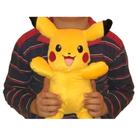 Pelúcia Pikachu Boneco Pokémon Macio para Colecionadores e Fãs Presente Perfeito 27cm Aprox.