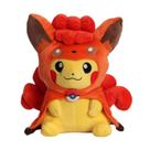 Pelúcia Pikachus Cosplay Vulpix 35 cm com enchimento fofinho Pelúcia Pikachus Cosplay Vulpix 35 cm com enchimento fofinho