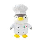 Pelúcia Pinguim Cozinheiro Italiano Miniso Colecao Mundo