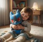 Pelúcia Pokémon Lucario Brinquedo Infantil Pelúcia Pokémon Lucario Brinquedo Infantil