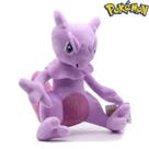 Pelúcia Pokémon Mewtwo 25cm Boneco Fofo Geek, Presente Perfeito