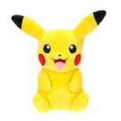 Pelúcia Pokemon Pikachu Sentado 2 Olhos Abertos 20 cm Sunny