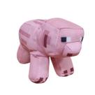 Pelúcia Porco Minecraft O Filme 12cm Coleção Mojang