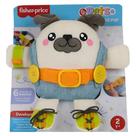 Pelúcia Pug Hora De Se Vestir Fisher Price Mattel Hyc29