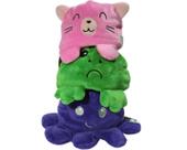 Pelucia Reversivel De Humor Sapinho Polvinho Ursinho Sortido