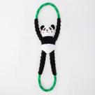 Pelúcia RopeTugz Zippypaws Brinquedo Cabo de Guerra Panda com Apito Para Cães Pelúcia RopeTugz Zippypaws Brinquedo Cabo de Guerra Panda com Apito Para Cães