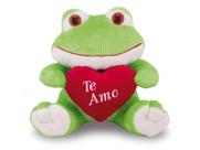 Pelúcia Sapinho Frog Love com Coração 32cm Anti-alérgico Pelúcia Sapinho Frog Love com Coração 32cm Anti-alérgico