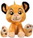 Pelúcia Simba O Rei Leão 30cm Big Feet Original Disney FUN