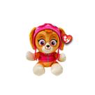 Pelúcia Skye Patrulha Canina Ty Beanie Babies 20cm Original Macia Rosa e Segura Para Crianças