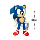 Pelúcia Sonic 33cm