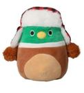 Pelúcia Squishmallows Halloween Xadrez Avery Duck 20 cm